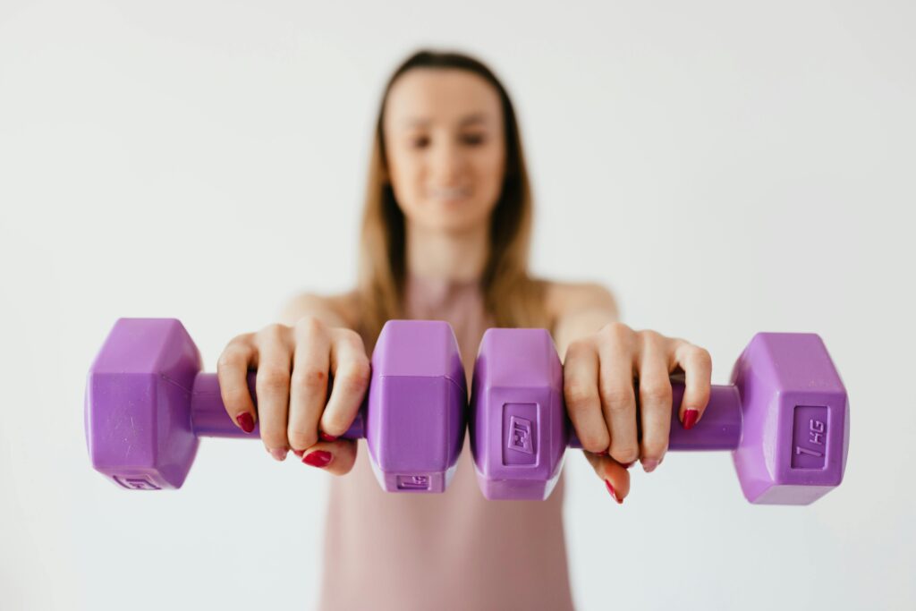 Is It Harder To Lose Weight After 40? women with weights picture 