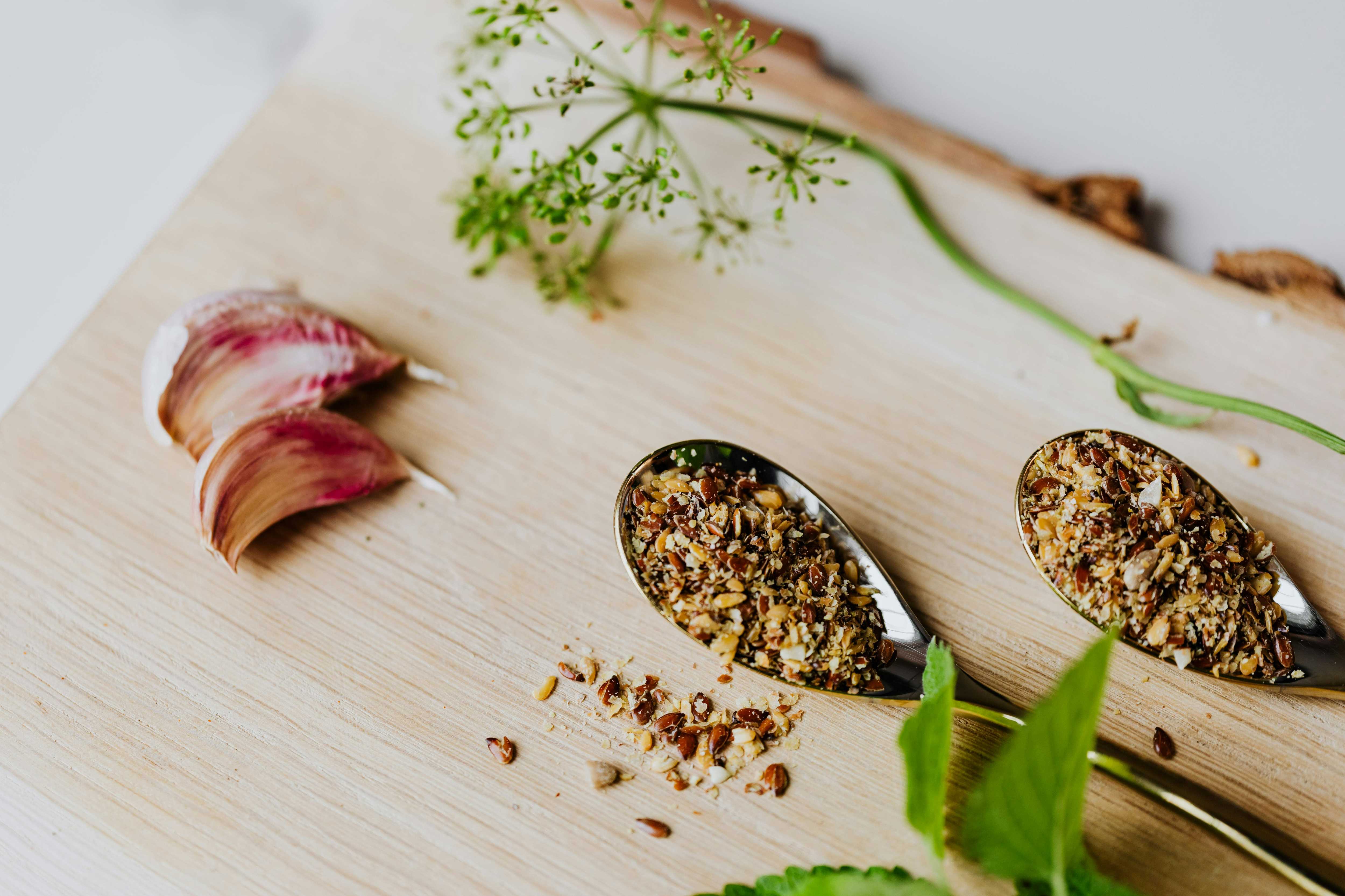 herbs to lose weight
herbs on table  picture